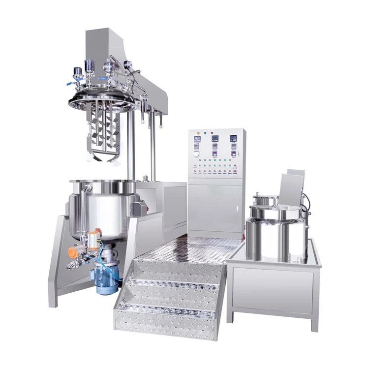 Mezclador emulsionante al vacío